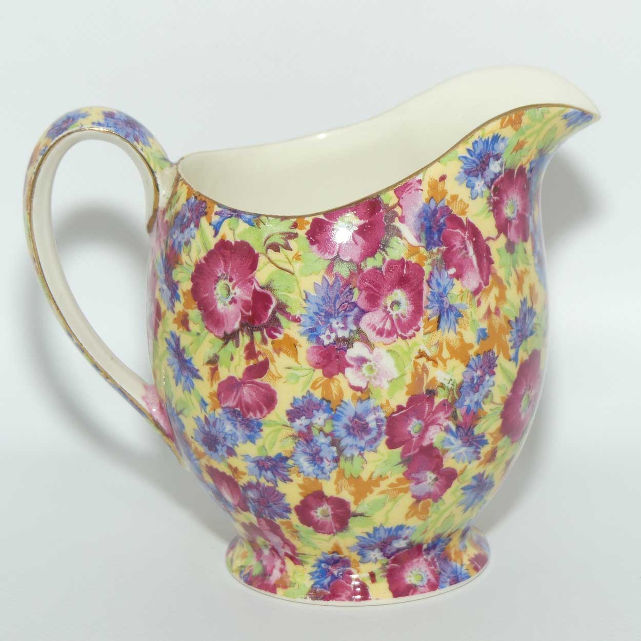 Royal Winton Grimwades Chintz Royalty pattern milk jug