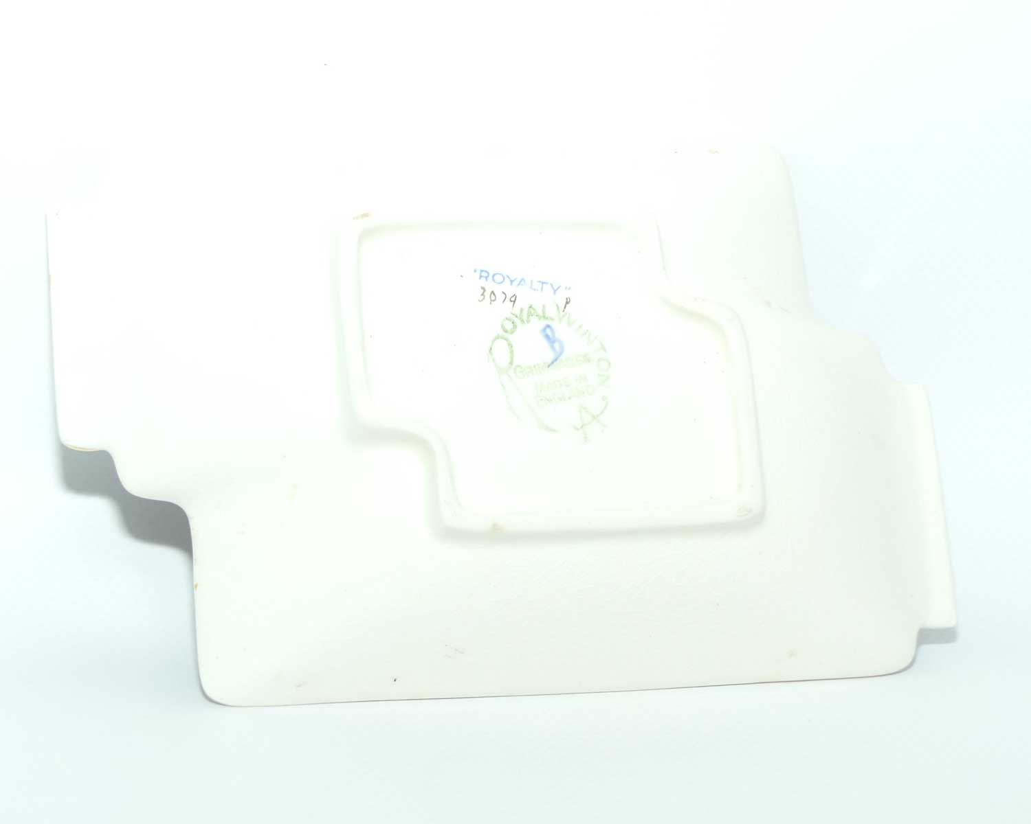 Royal Winton Grimwades Chintz Royalty offset rectangular tab handle bowl