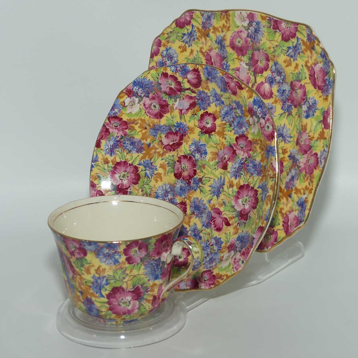 Royal Winton Royalty Chintz trio