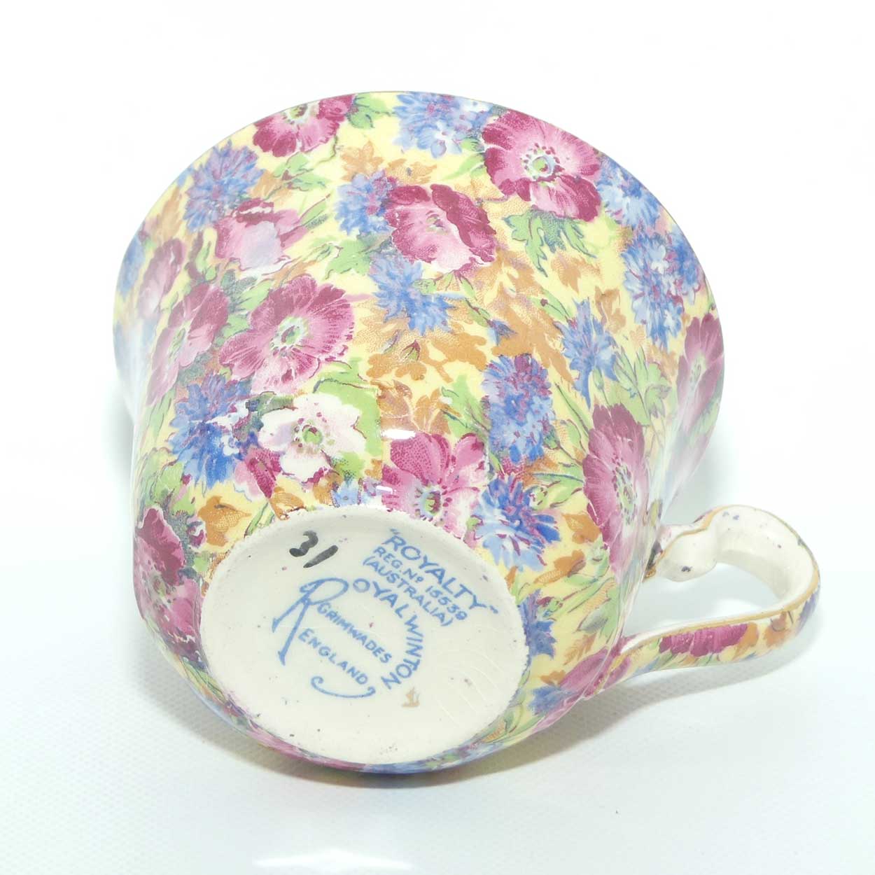 Royal Winton Royalty Chintz trio