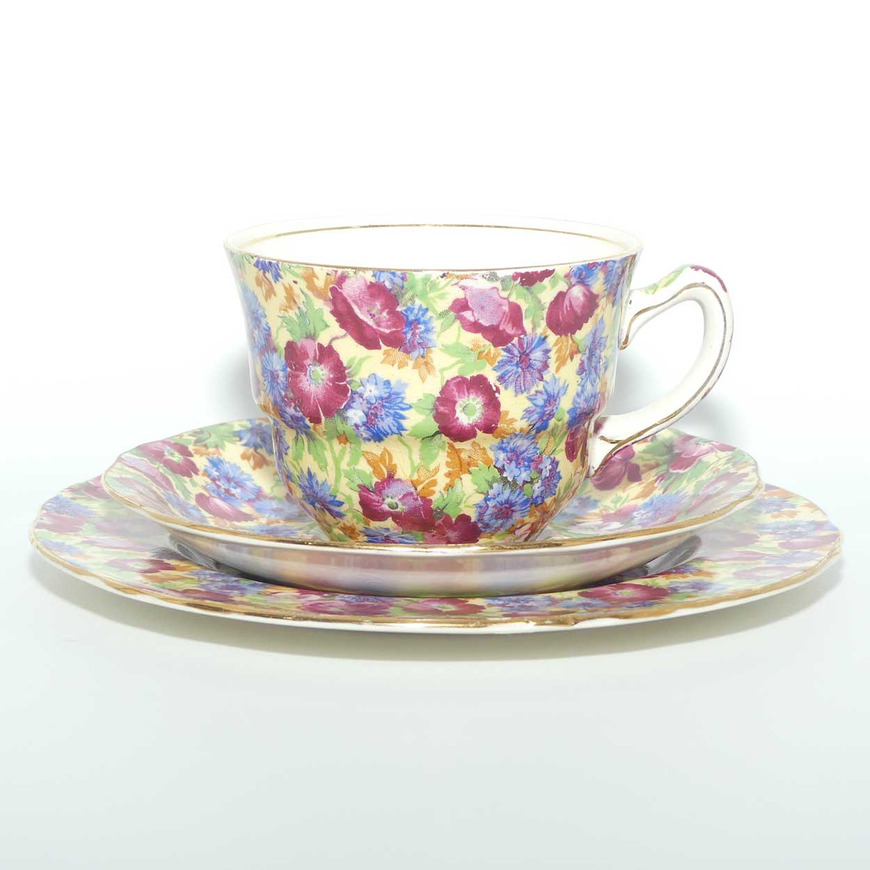 Royal Winton Royalty Chintz trio | Round plate