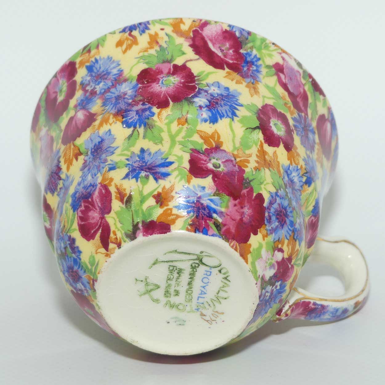 Royal Winton Royalty Chintz trio | Round plate