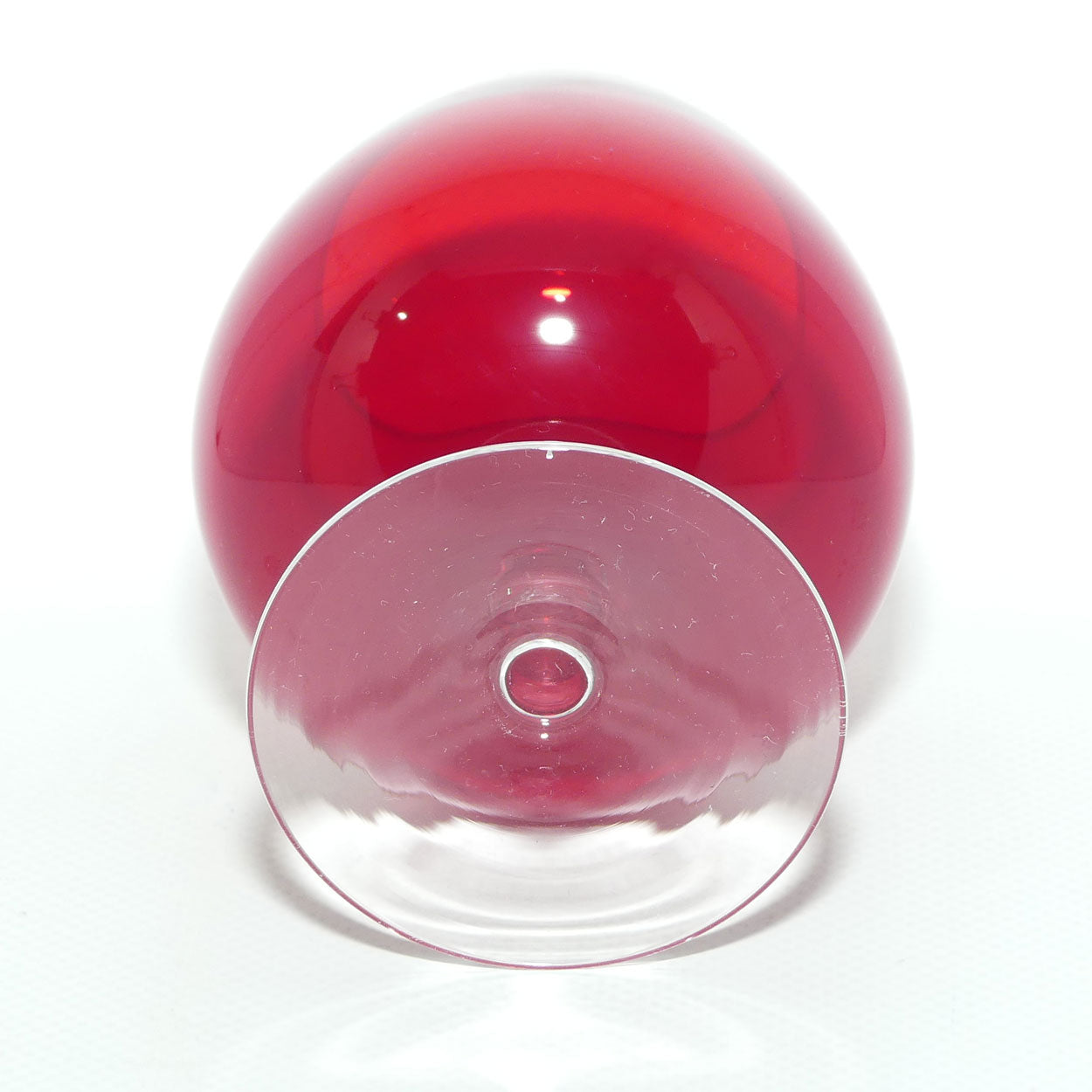 Ruby Glass set of 5 Brandy Snifters | 150ml