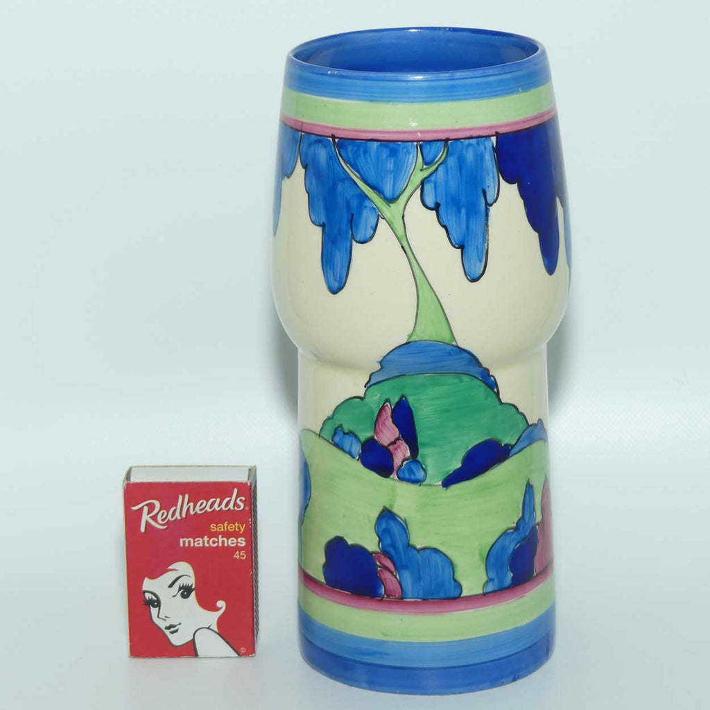 Clarice Cliff Bizarre Fantasque Rudyard vase | Flared Cylinder vase