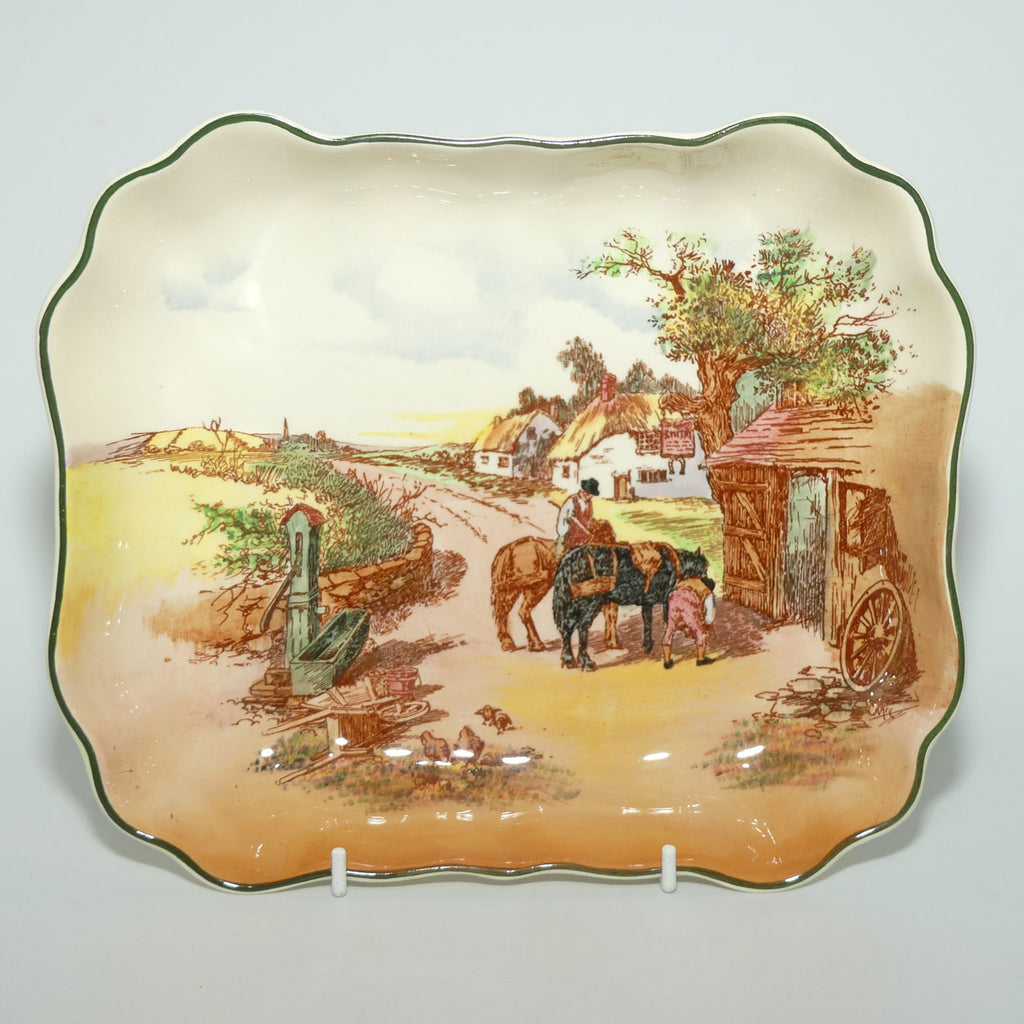 Royal Doulton Rustic England rectangular dish D6297