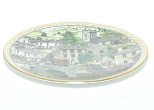 Royal Worcester Bone China plate | Villages series | MUKER | by Sue Scullard