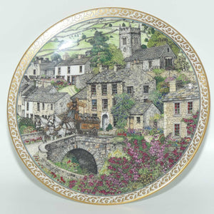 Royal Worcester Bone China plate | Villages series | MUKER | by Sue Scullard