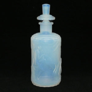 Sabino France Opalescent Glass Frivolite Perfume Bottle (#2)