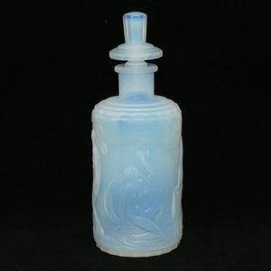 Sabino France Opalescent Glass Frivolite Perfume Bottle (#2)