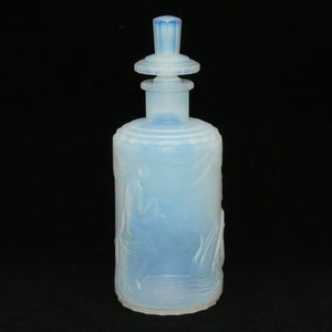 Sabino France Opalescent Glass Frivolite Perfume Bottle (#2)