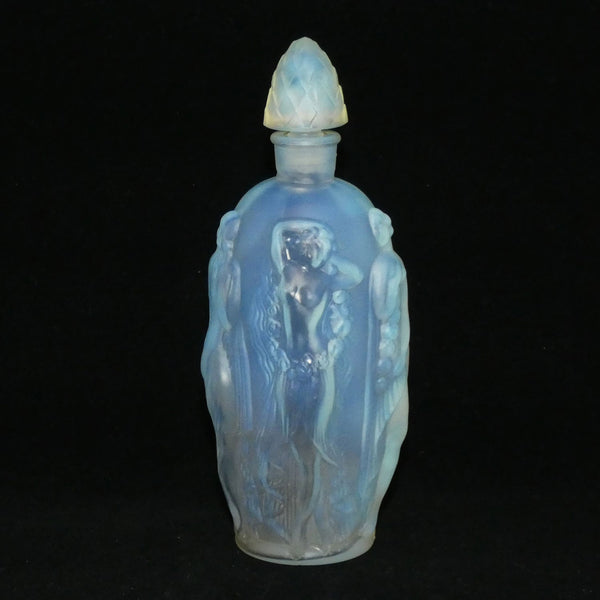 Sabino France Opalescent Glass Gaite perfume bottle Sabino Paris
