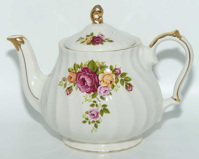 Sadler England English Roses tea pot