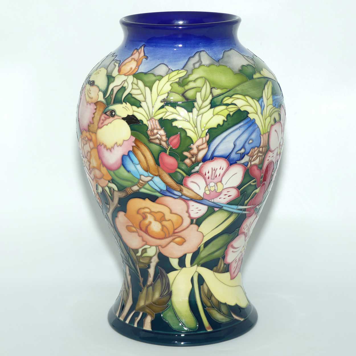 Moorcroft Sagana Lodge vase | Shape 65/12 | Ltd Ed 20/30