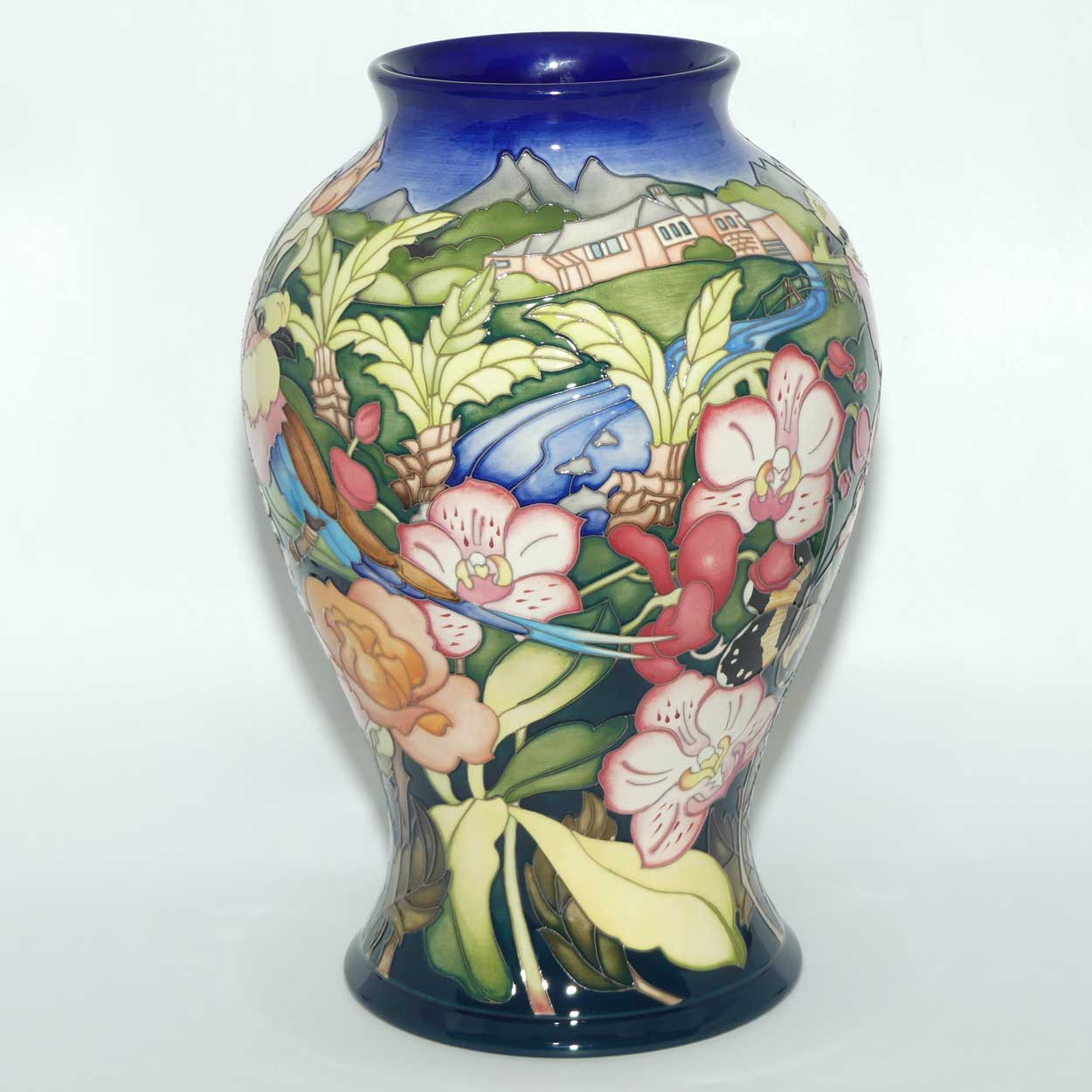 Moorcroft Sagana Lodge vase | Shape 65/12 | Ltd Ed 20/30