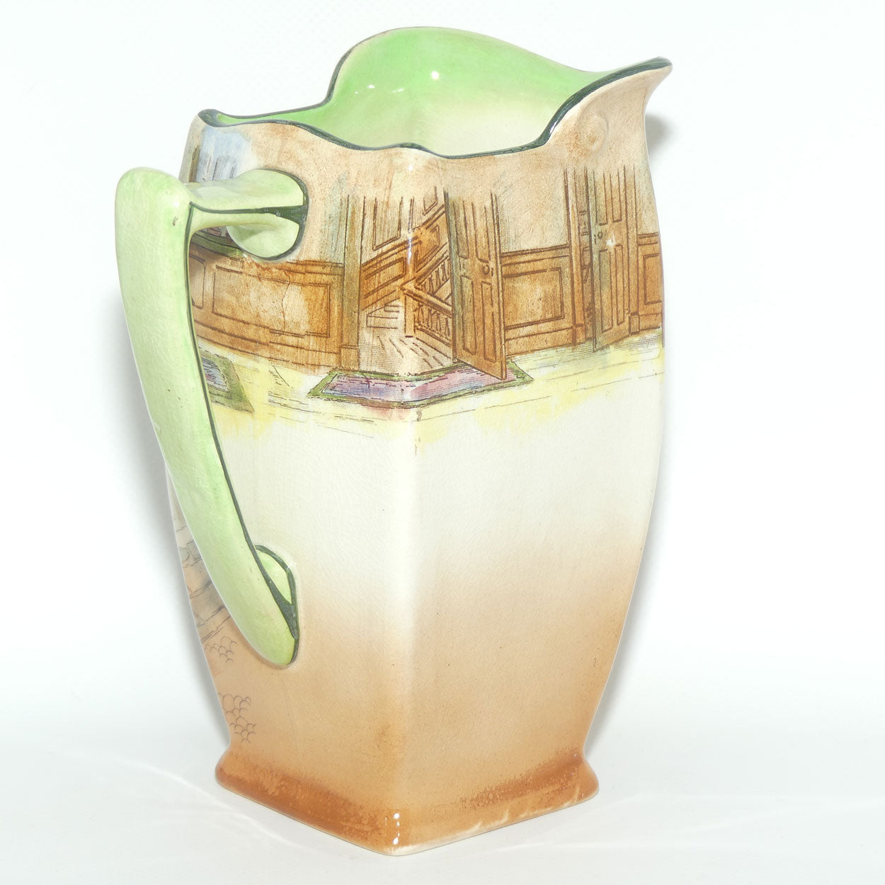 Royal Doulton Dickens Sairey Gamp Friar shape jug D2973