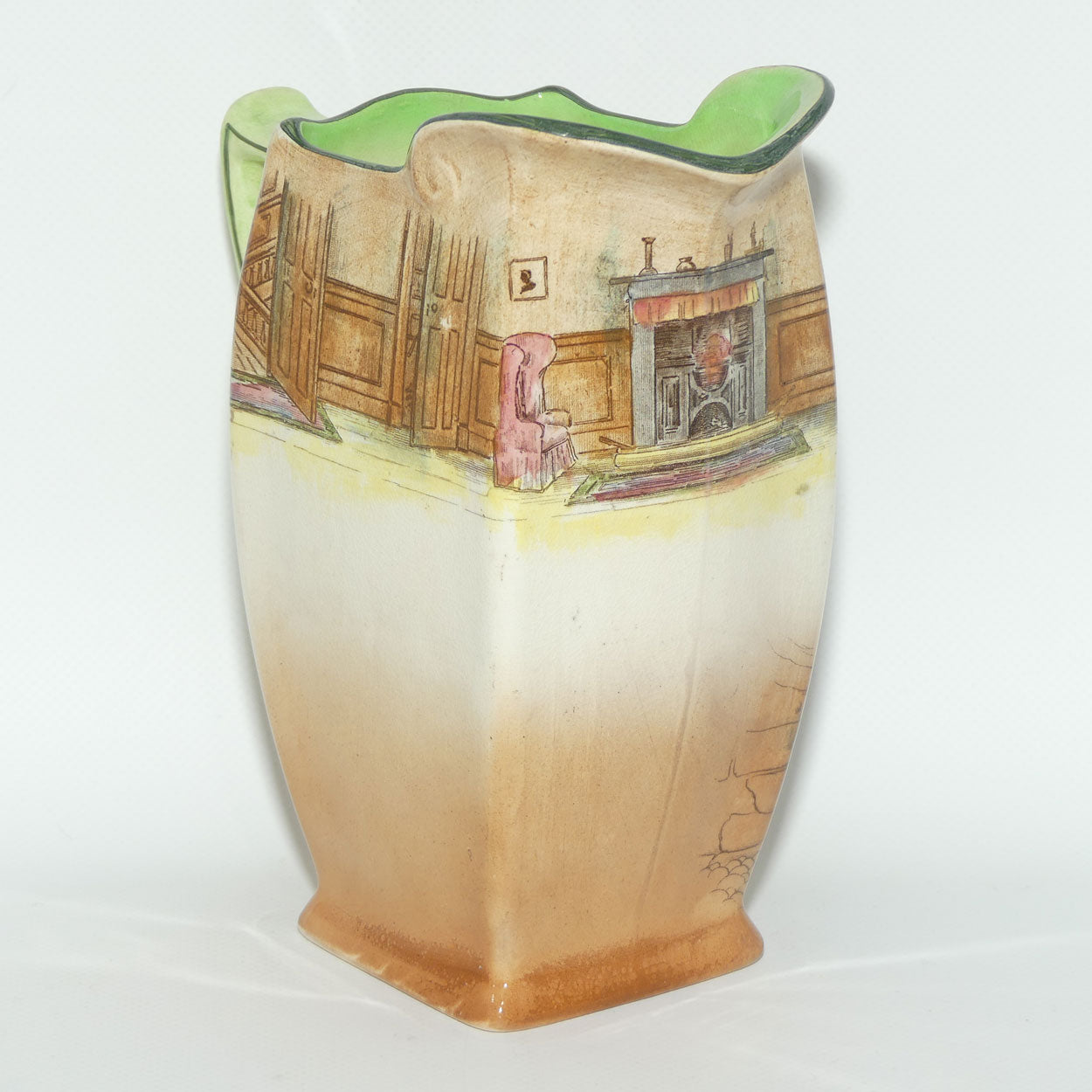 Royal Doulton Dickens Sairey Gamp Friar shape jug D2973