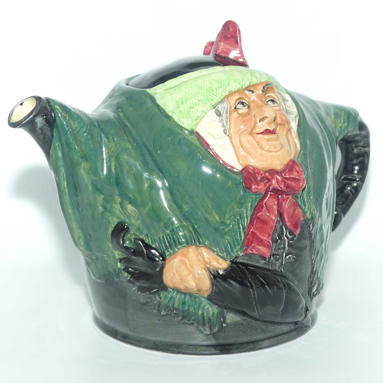 D6015 Royal Doulton Sairey Gamp | Sarah Gamp character tea pot | character jug derivative | #1