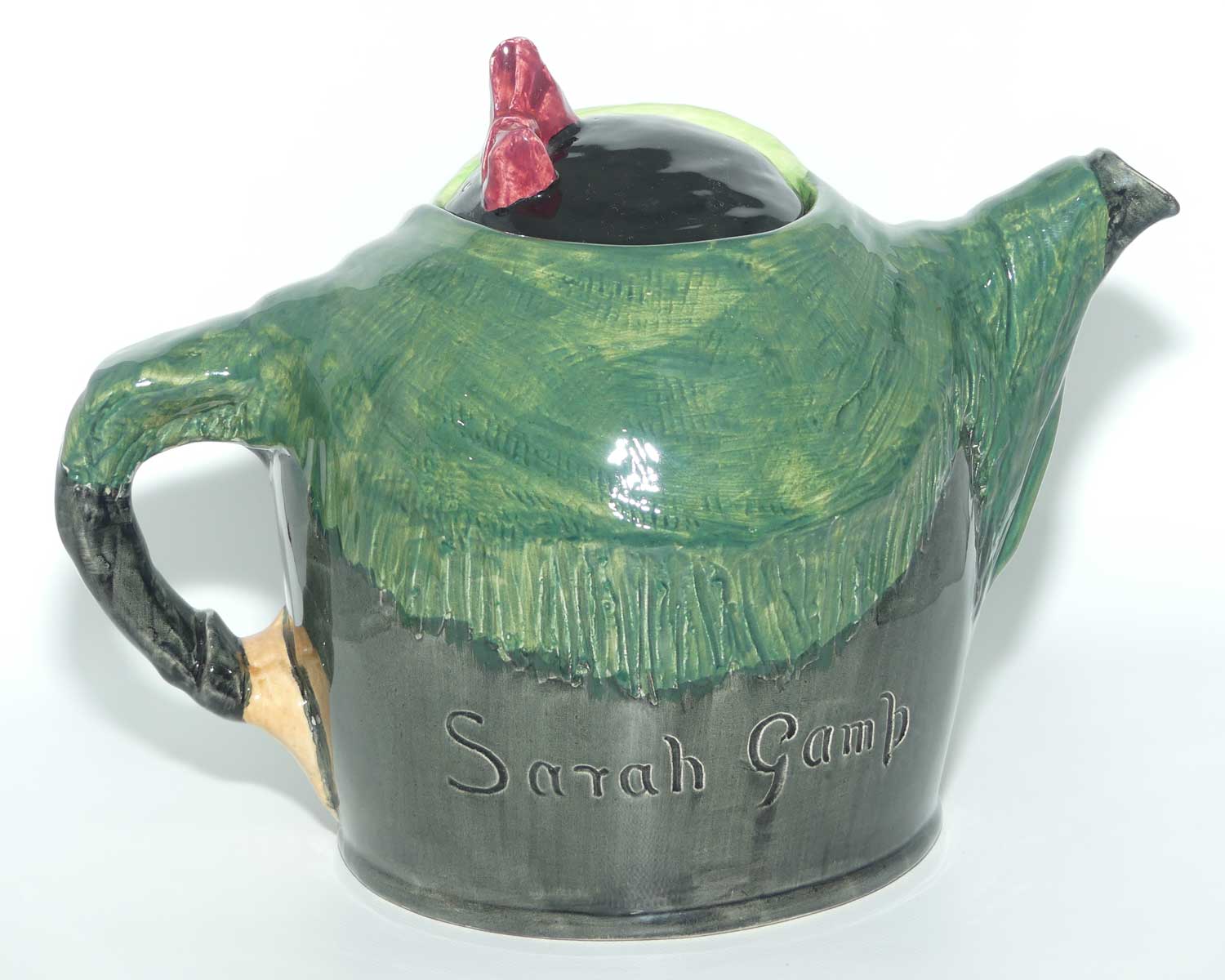 D6015 Royal Doulton Sairey Gamp | Sarah Gamp character tea pot | character jug derivative | #2