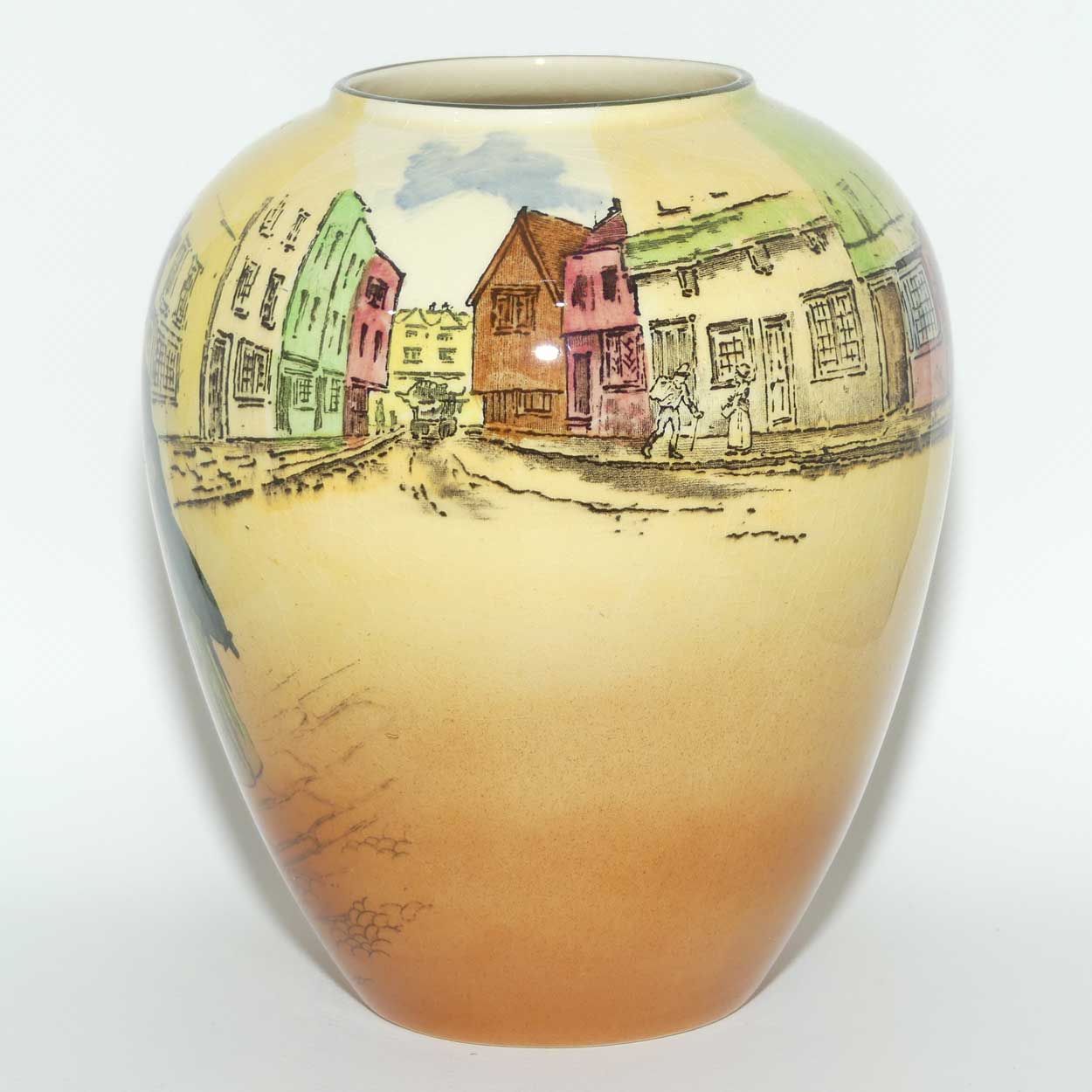 Royal Doulton Dickens Sairey Gamp ovoid vase D5175 | Shape 7072