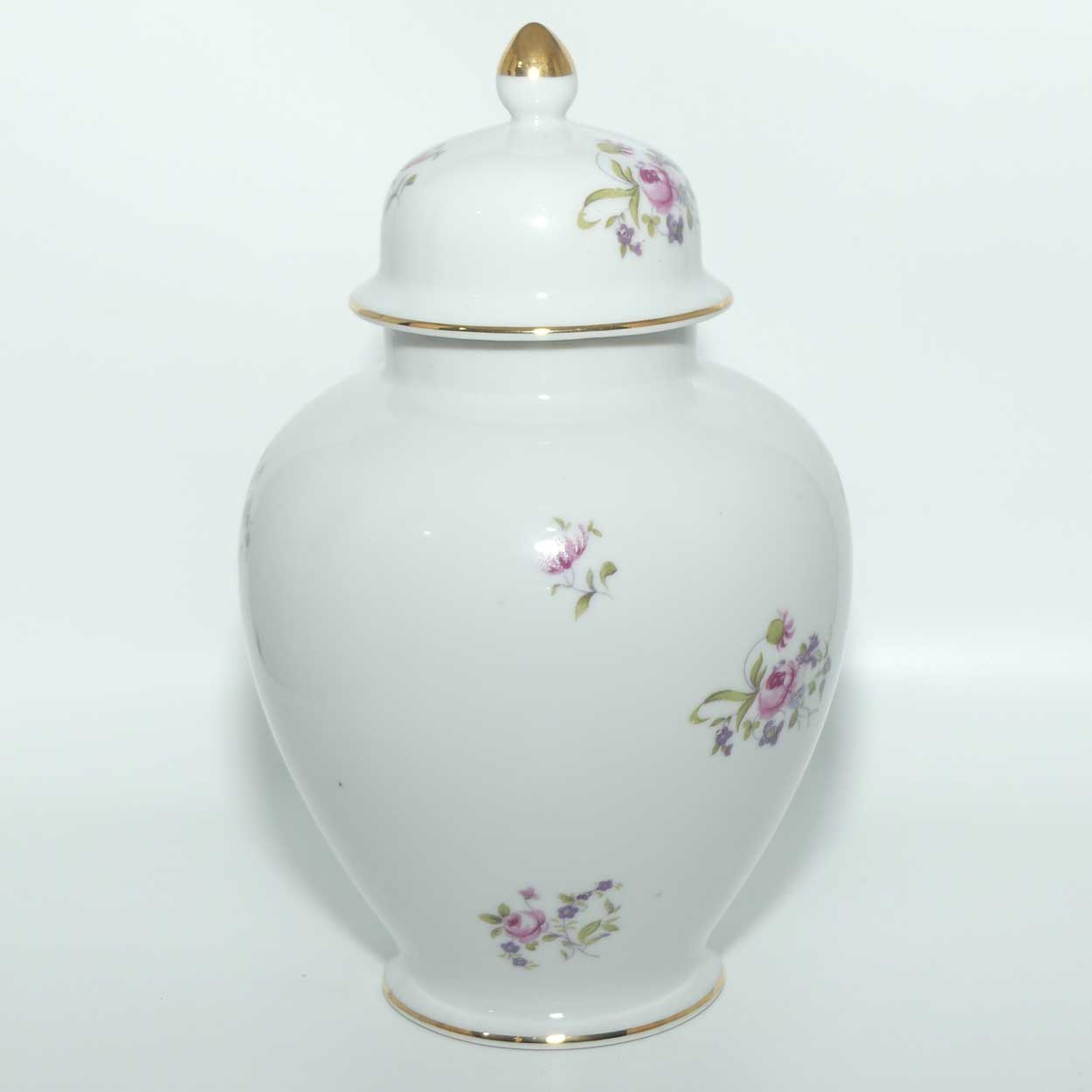 Saji Japan floral sprays Ginger Jar