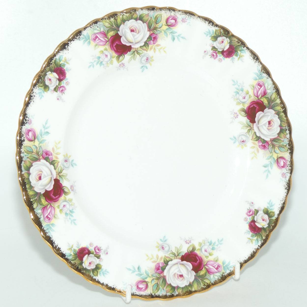 Royal Albert Bone China England Celebration salad plate | 20.5cm diam | UK Made