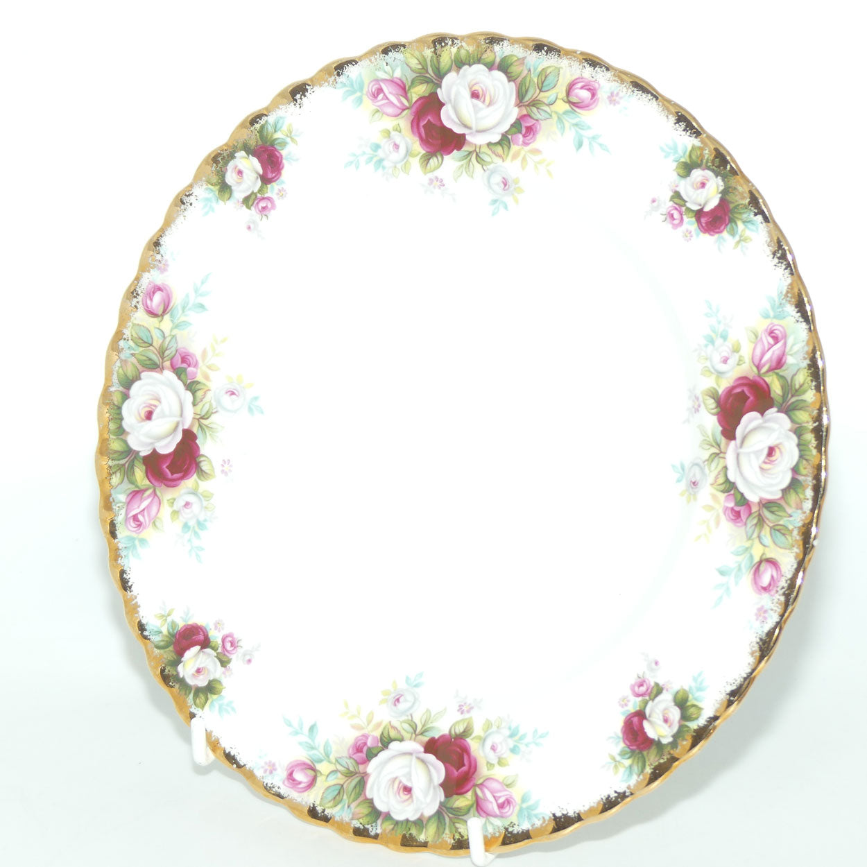 Royal Albert Bone China England Celebration salad plate | 20.5cm diam | UK Made