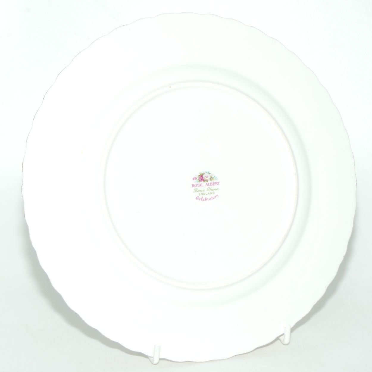 Royal Albert Bone China England Celebration set of 4 salad plates | 20.5cm diam | UK Made