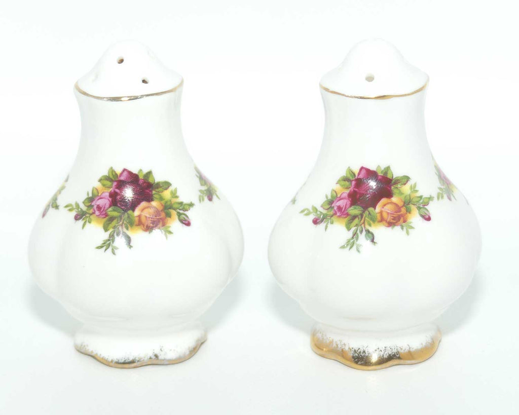 Royal Albert Bone China England Old Country Roses salt and pepper set | #3 | unmarked