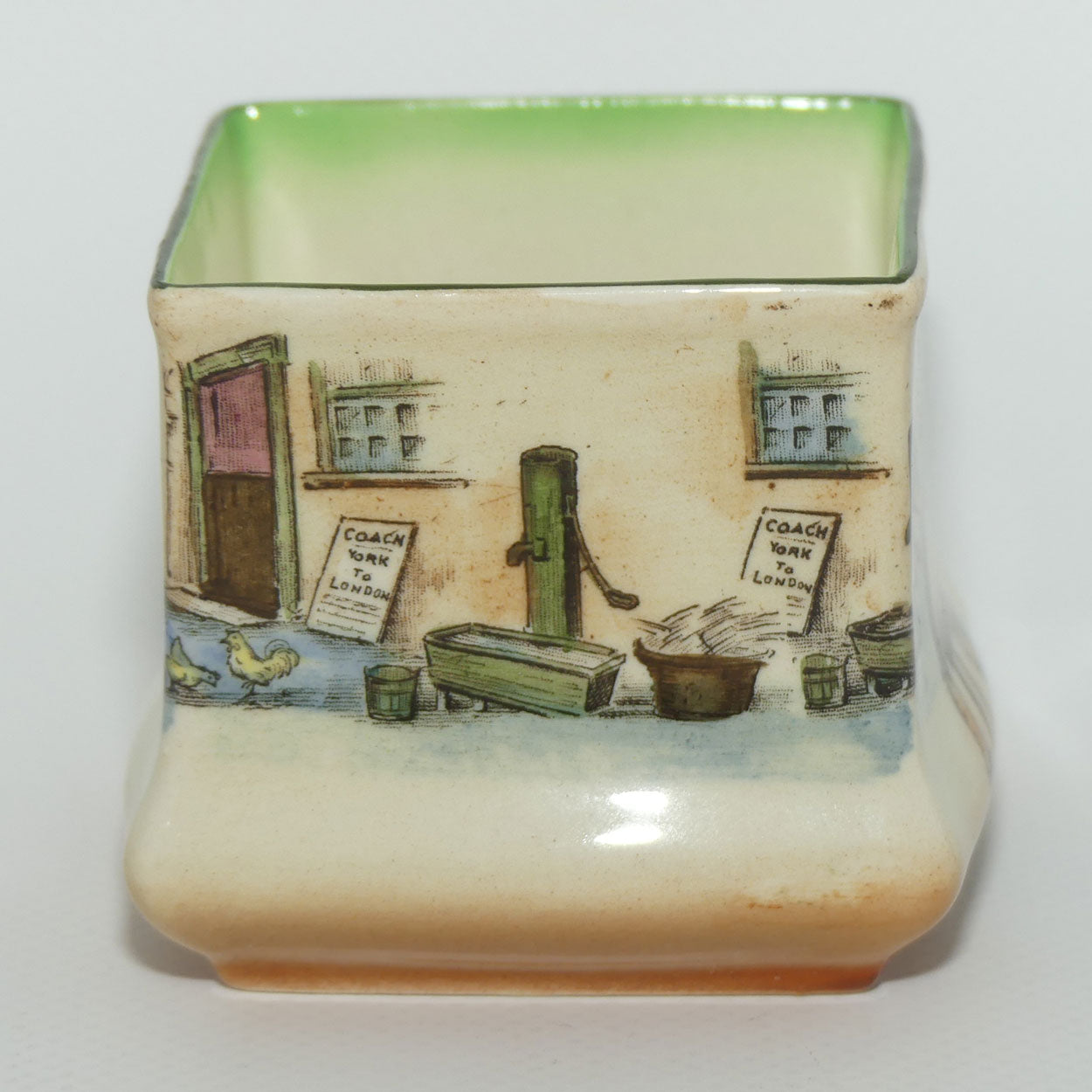 Royal Doulton Dickens Sam Weller small square vase D2973