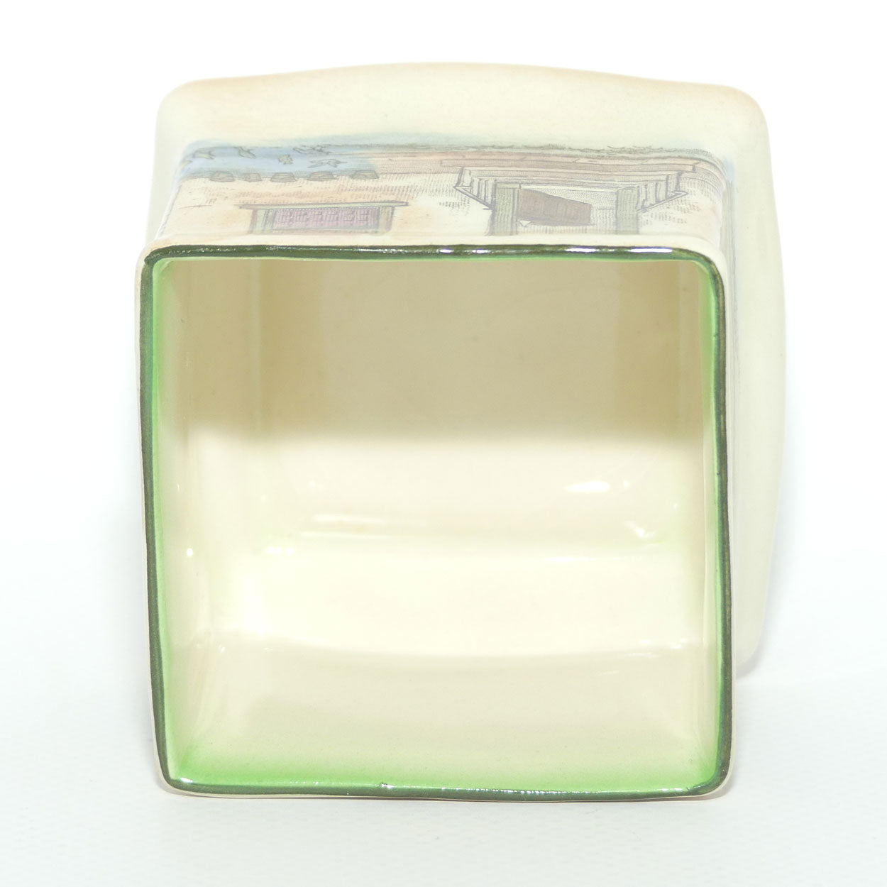 Royal Doulton Dickens Sam Weller small square vase D2973