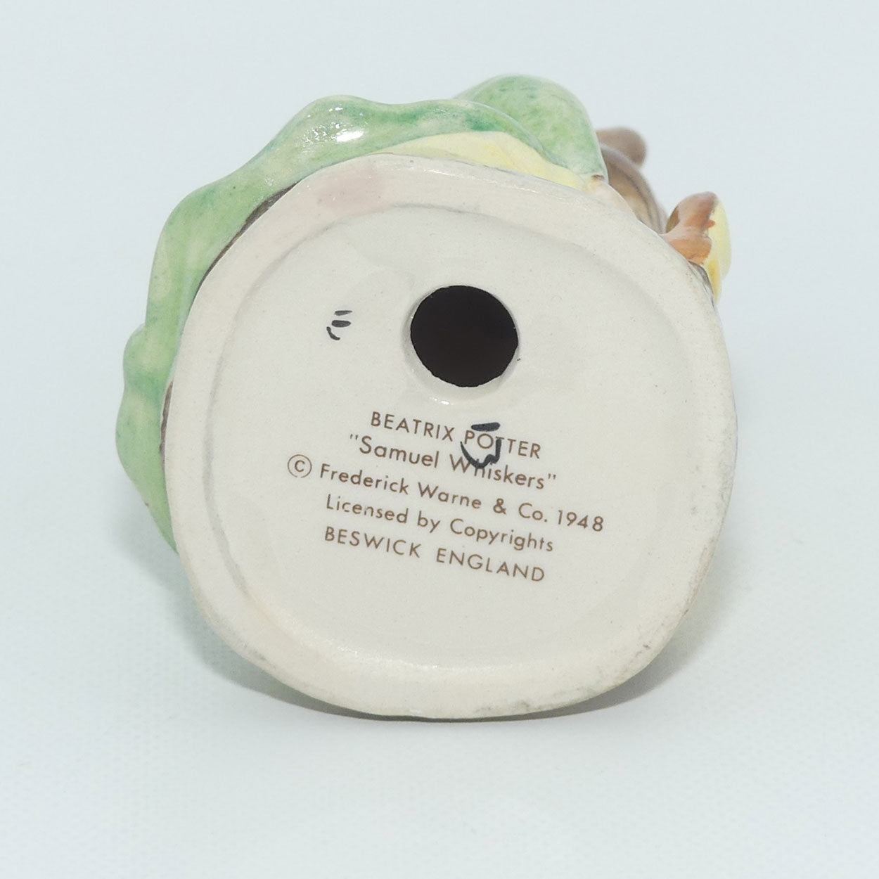 Beswick Beatrix Potter Samuel Whiskers 