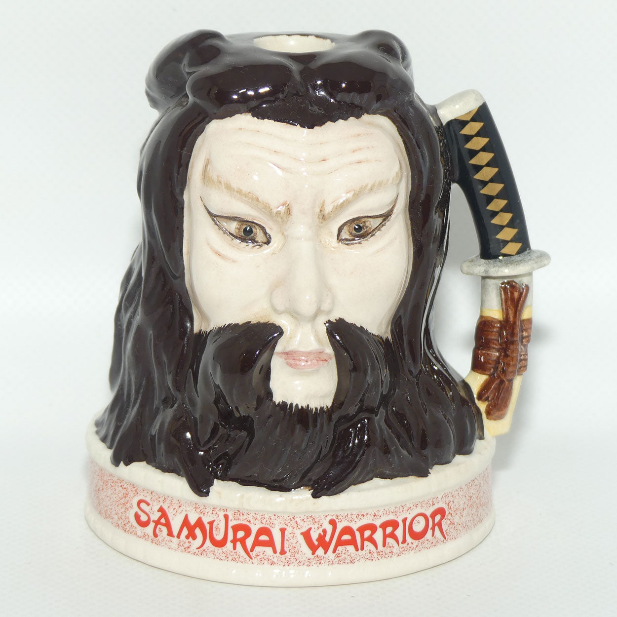 D- Royal Doulton small character jug Samurai Warrior | #1