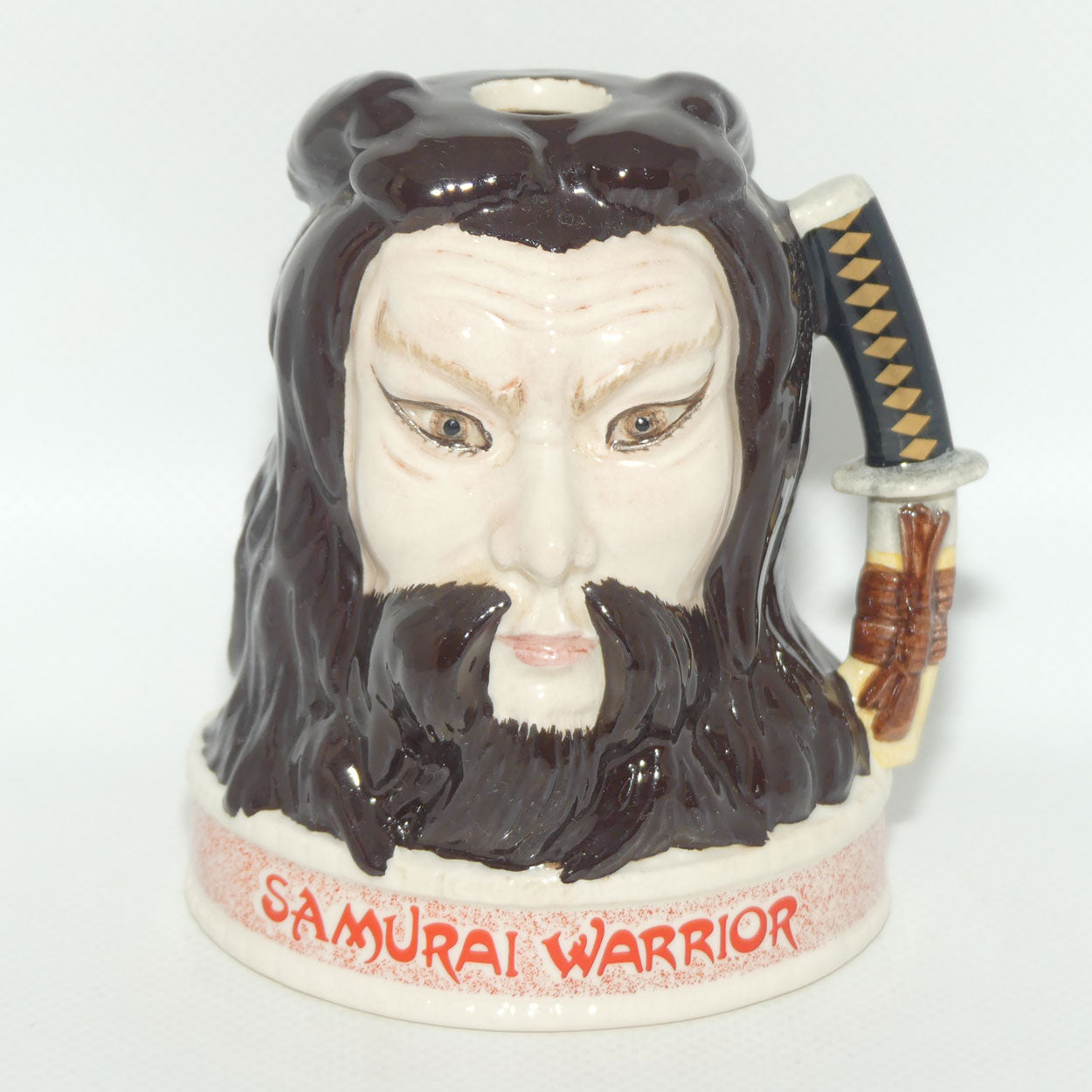 D- Royal Doulton small character jug Samurai Warrior | #1