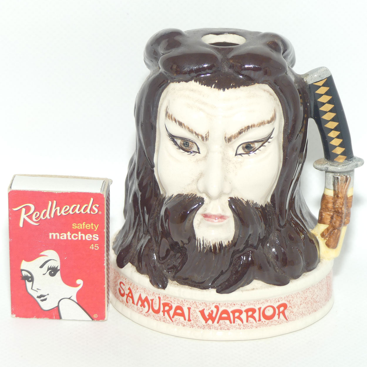 D- Royal Doulton small character jug Samurai Warrior | #2