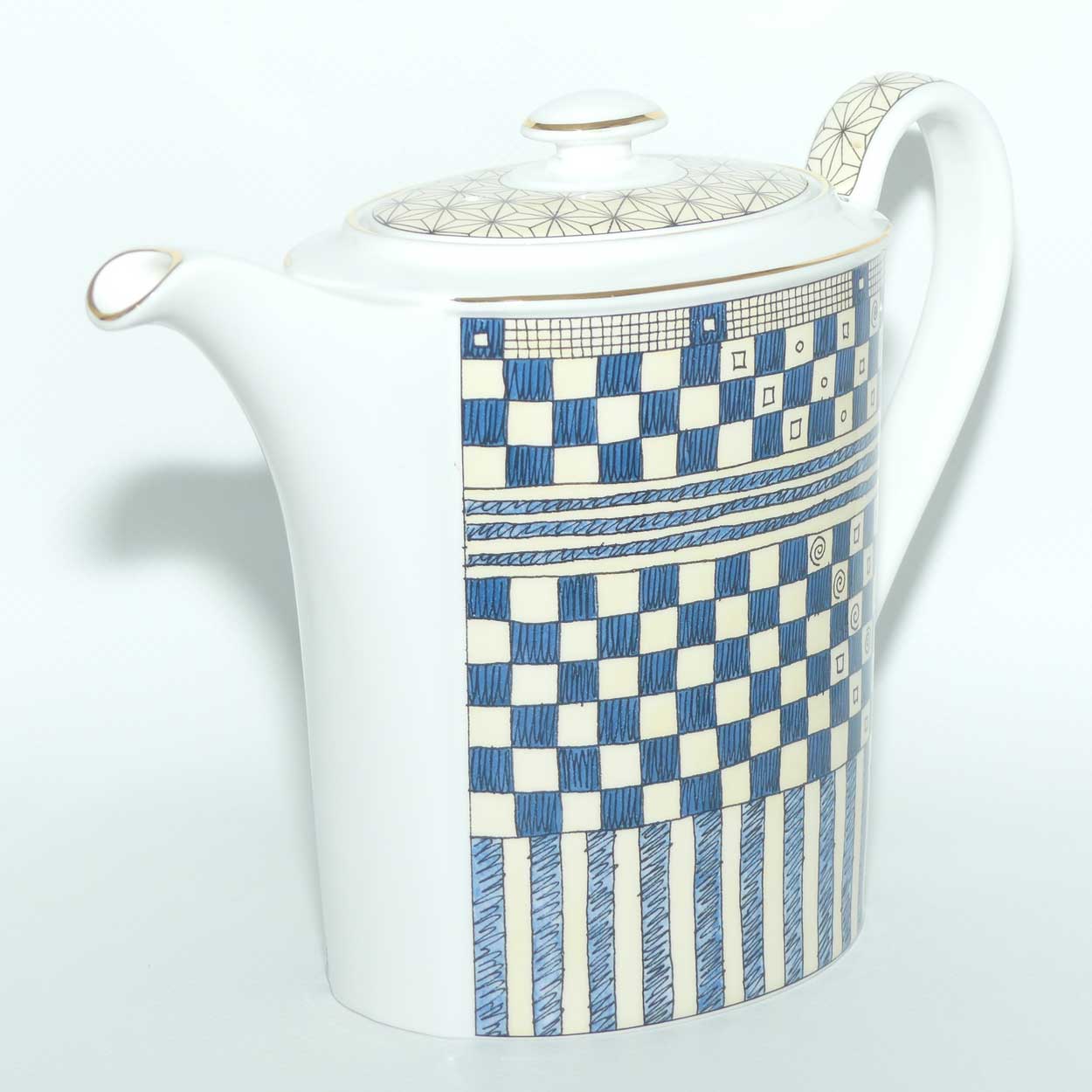 Wedgwood Bone China Samurai pattern | Coffee Pot | 900mls
