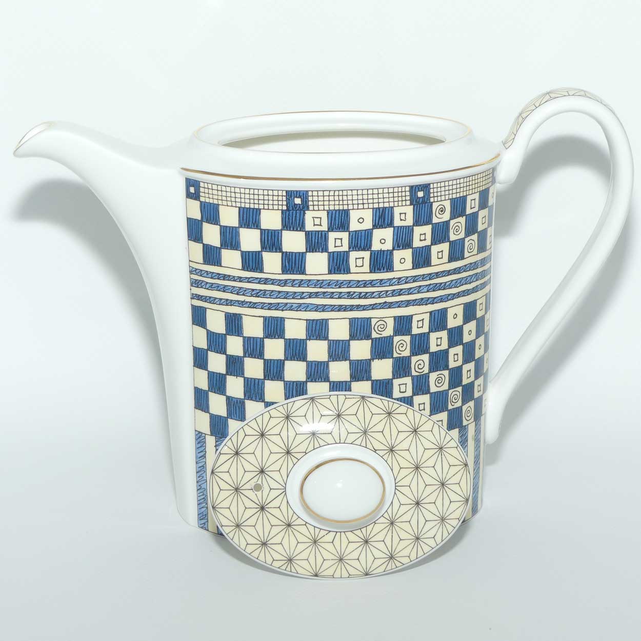 Wedgwood Bone China Samurai pattern | Coffee Pot | 900mls