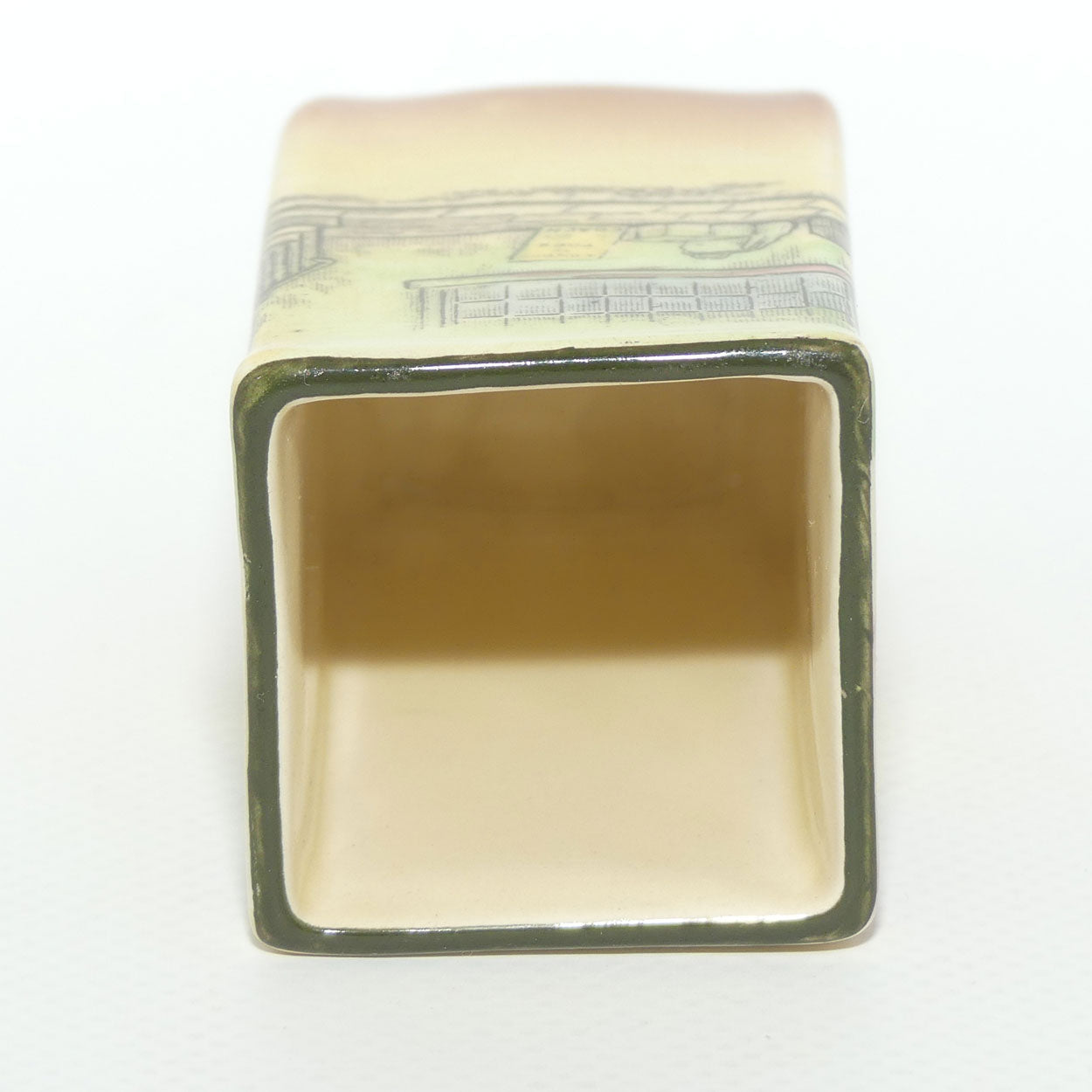 Royal Doulton Dickens Sam Weller small rectangular vase D5175