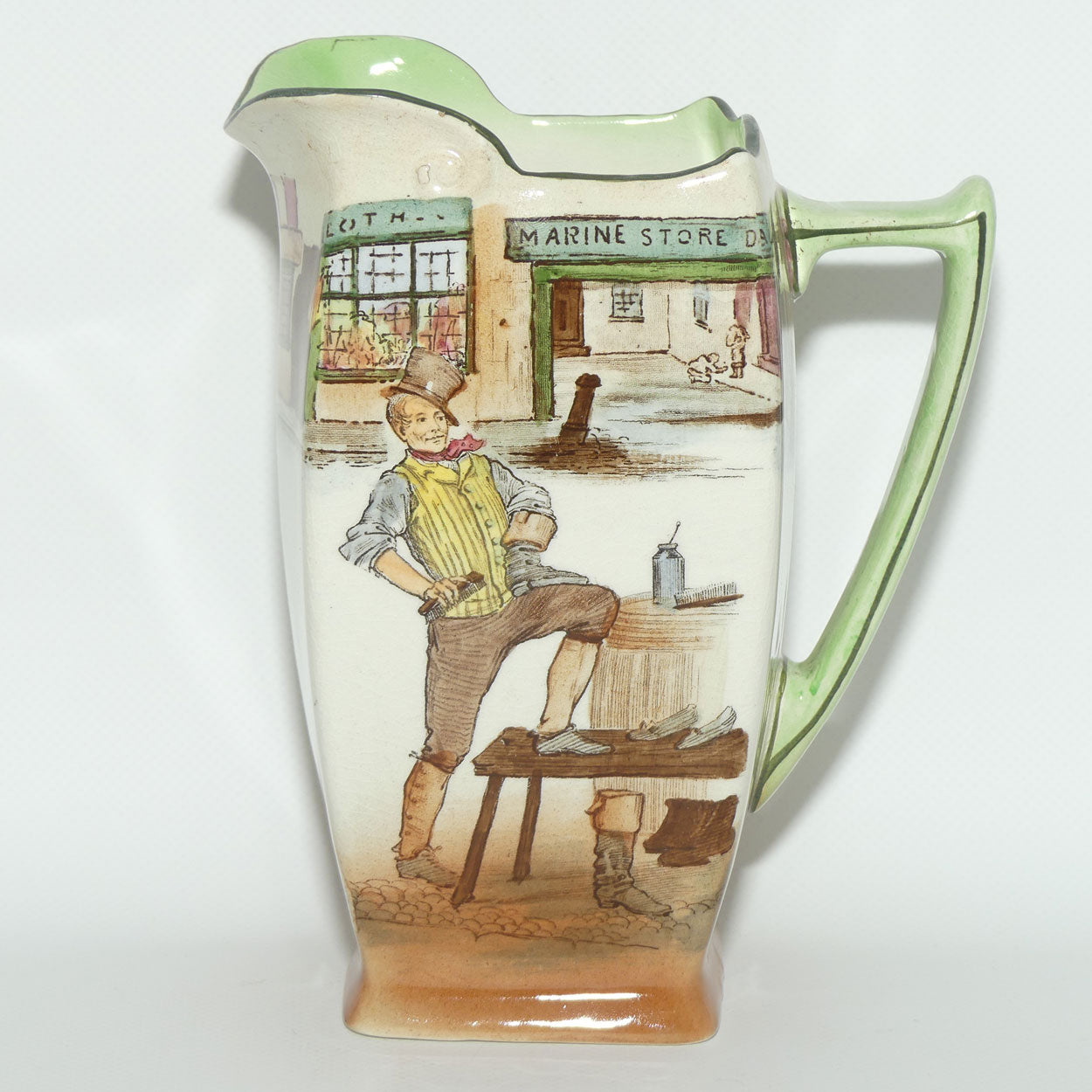 Royal Doulton Dickens Sam Weller large Friar shape jug D2973 | Noke
