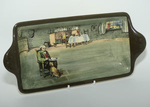 Royal Doulton Fireside sandwich tray D4570 | York shape