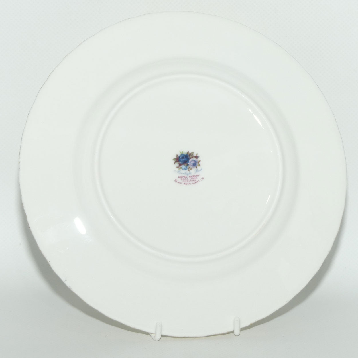 Royal Albert Bone China England Moonlight Rose Salad Plates 21cm | Set of 4 | UK made