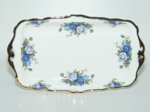 Royal Albert Bone China Moonlight Rose rectangular sandwich tray | 29.5cm | boxed