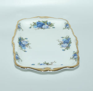 Royal Albert Bone China Moonlight Rose rectangular sandwich tray | 29.5cm | boxed