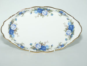 Royal Albert Bone China England Moonlight Rose oval tray | UK made