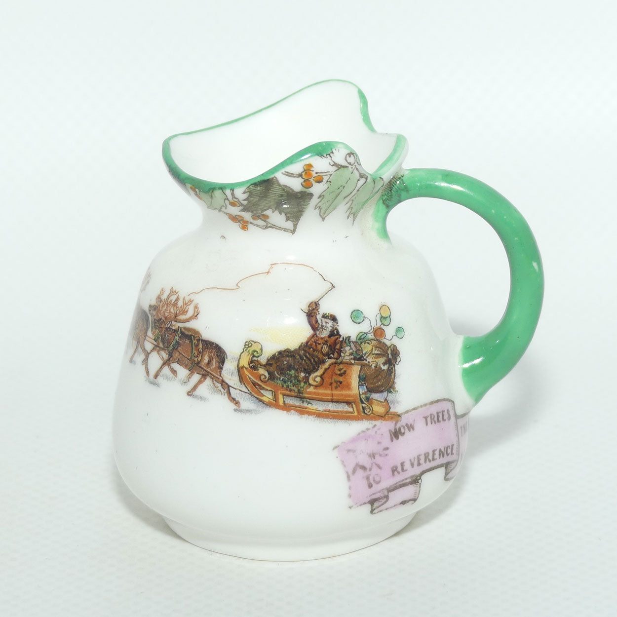 Royal Doulton Santa Claus | Christmas | Father Christmas miniature jug