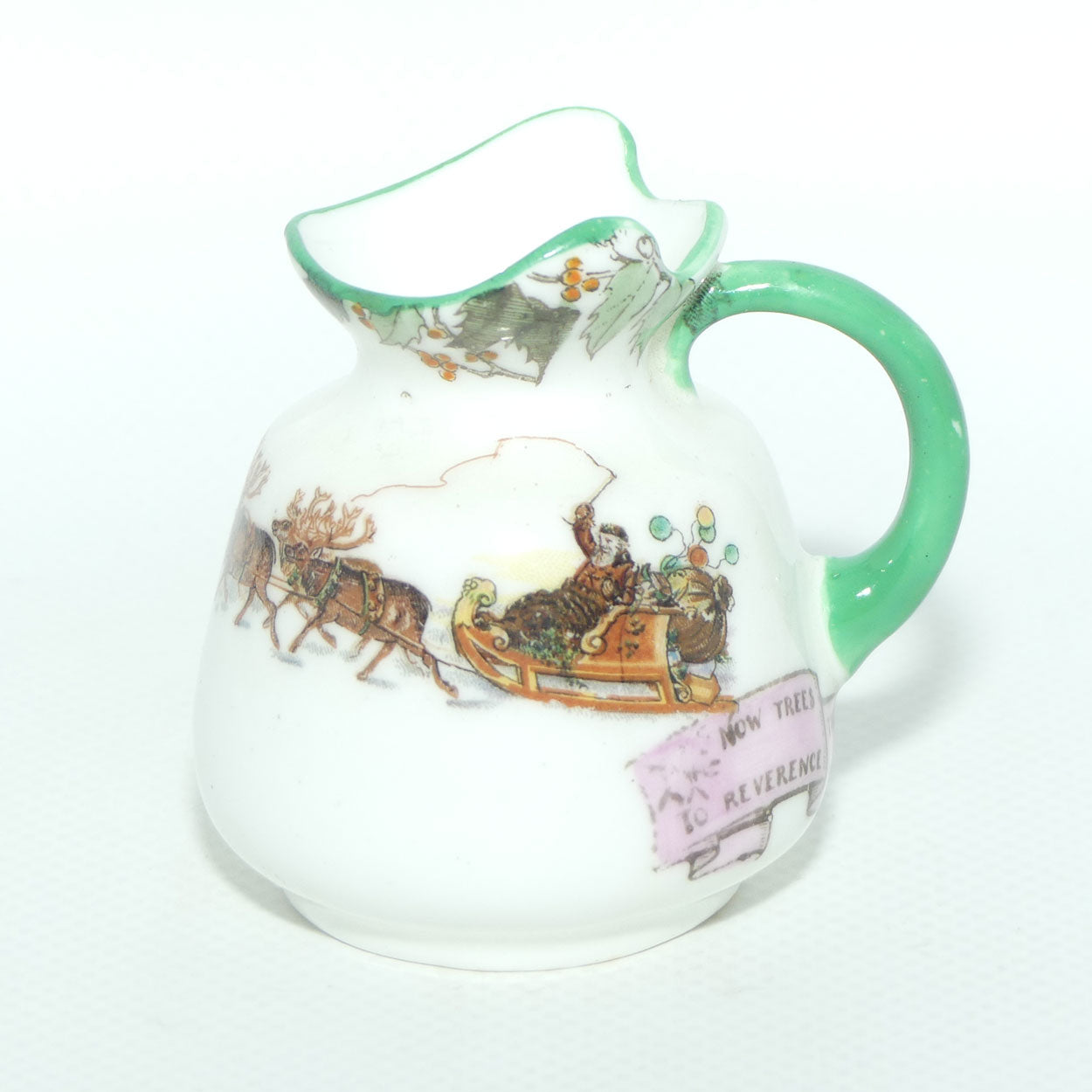 Royal Doulton Santa Claus | Christmas | Father Christmas miniature jug