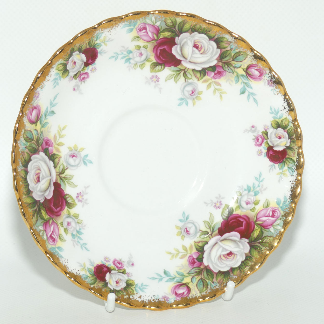 Royal Albert Bone China England Celebration tea saucer | UK Made