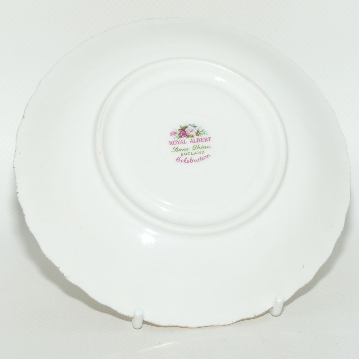 Royal Albert Bone China England Celebration tea saucer | UK Made