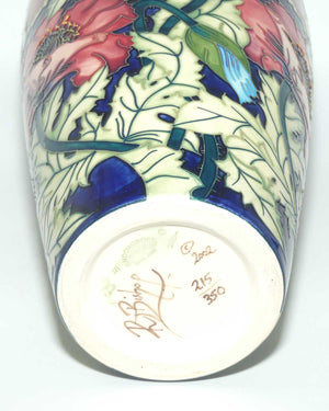 Moorcroft Scarlet Cloud vase | Shape 398/14 | LE 215/350