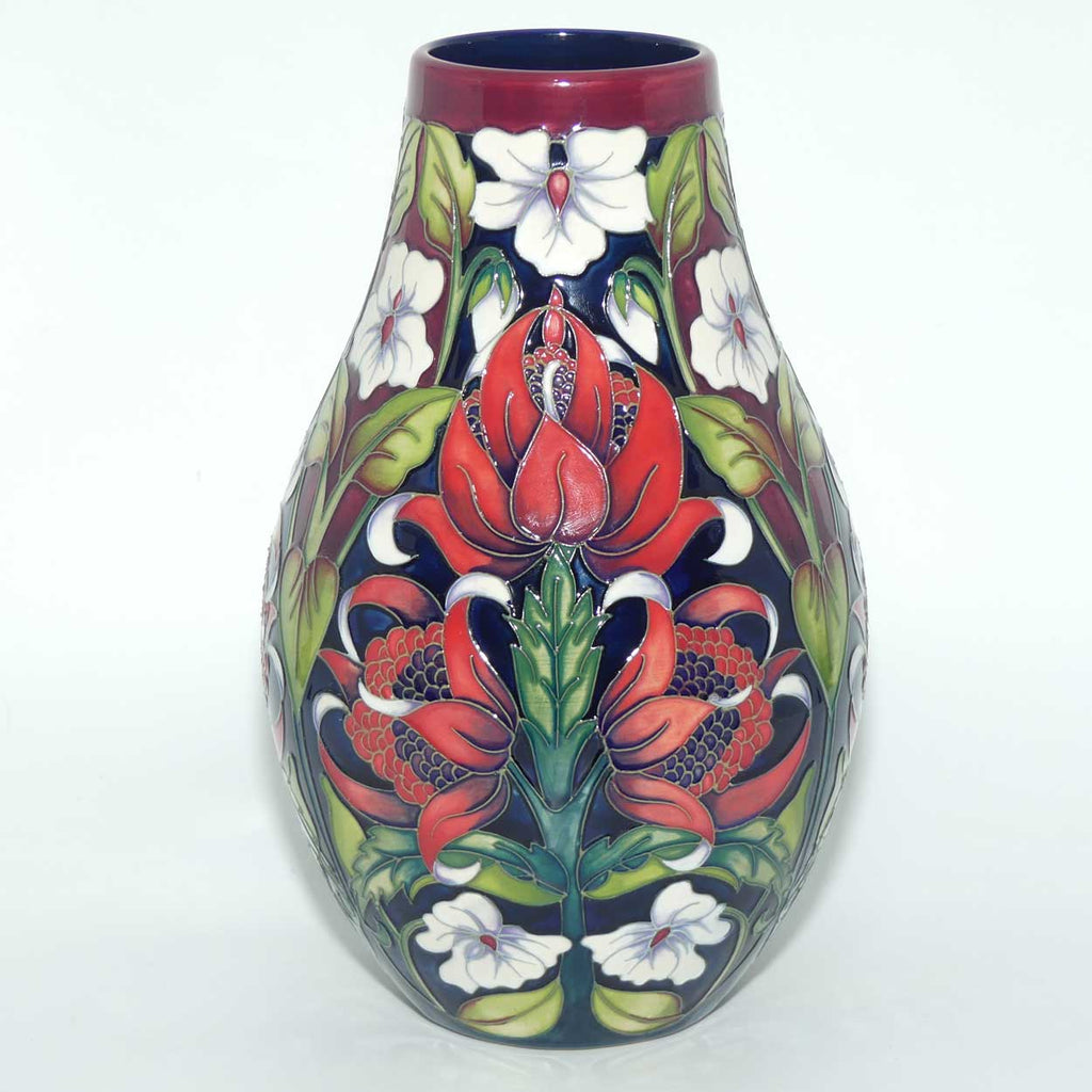 Moorcroft Scarlett Waratah 117/9 vase | LE35/50