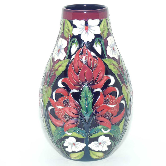 Moorcroft Scarlett Waratah 117/9 vase | TRIAL 24.8.2012 | boxed